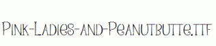 Pink-Ladies-and-Peanutbutte.ttf