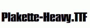 Plakette-Heavy.ttf