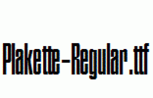 Plakette-Regular.ttf
