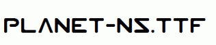 Planet-NS.ttf