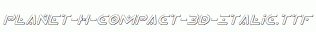 Planet-X-Compact-3D-Italic.ttf