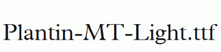 Plantin-MT-Light.ttf