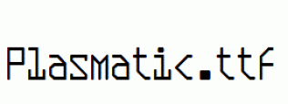 Plasmatic.ttf