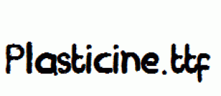 Plasticine.ttf