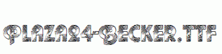 Plaza24-Becker.ttf