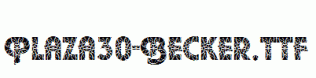 Plaza30-Becker.ttf