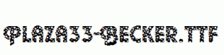 Plaza33-Becker.ttf