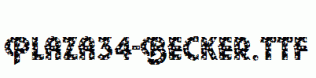 Plaza34-Becker.ttf
