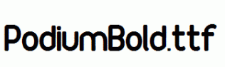 PodiumBold.ttf