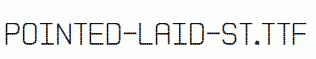 Pointed-Laid-St.ttf