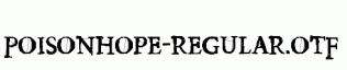 PoisonHope-Regular.otf