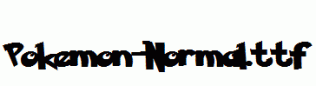 Pokemon-Normal.ttf