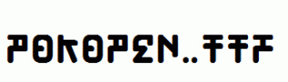 Pokopen.ttf