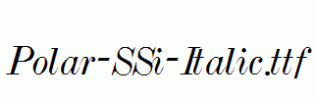 Polar-SSi-Italic.ttf