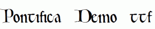 Pontifica-Demo.ttf