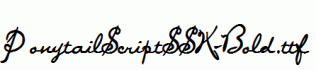 PonytailScriptSSK-Bold.ttf