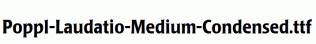 Poppl-Laudatio-Medium-Condensed.ttf