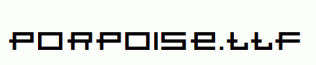 Porpoise.ttf