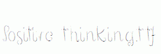 Positive-thinking.ttf
