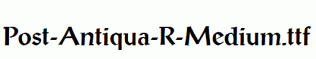 Post-Antiqua-R-Medium.ttf
