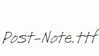 Post-Note.ttf