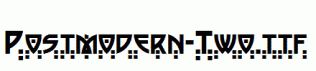 Postmodern-Two.ttf