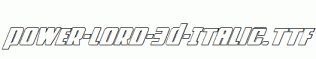 Power-Lord-3D-Italic.ttf