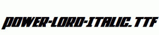 Power-Lord-Italic.ttf