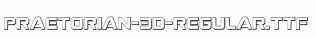 Praetorian-3D-Regular.ttf