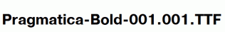 Pragmatica-Bold-001.001.ttf