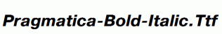 Pragmatica-Bold-Italic.ttf