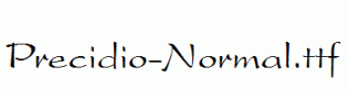 Precidio-Normal.ttf