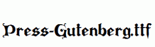 Press-Gutenberg.ttf