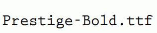 Prestige-Bold.ttf