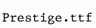 Prestige.ttf