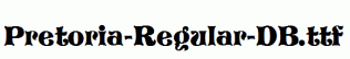 Pretoria-Regular-DB.ttf