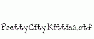 PrettyCityKitties.otf