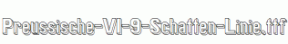 Preussische-VI-9-Schatten-Linie.ttf
