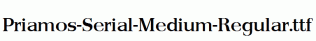 Priamos-Serial-Medium-Regular.ttf