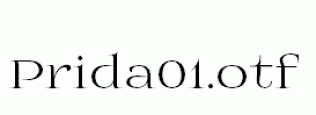 Prida01.otf
