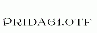 Prida61.otf