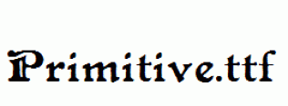Primitive.ttf