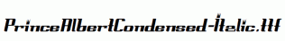 PrinceAlbertCondensed-Italic.ttf