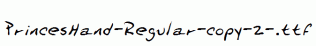 PrincesHand-Regular-copy-2-.ttf