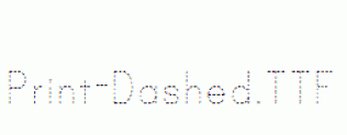 Print-Dashed.ttf