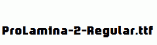 ProLamina-2-Regular.ttf