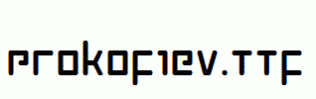 Prokofiev.ttf