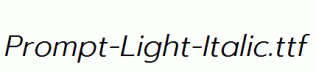 Prompt-Light-Italic.ttf