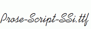 Prose-Script-SSi.ttf