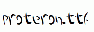 Proteron.ttf